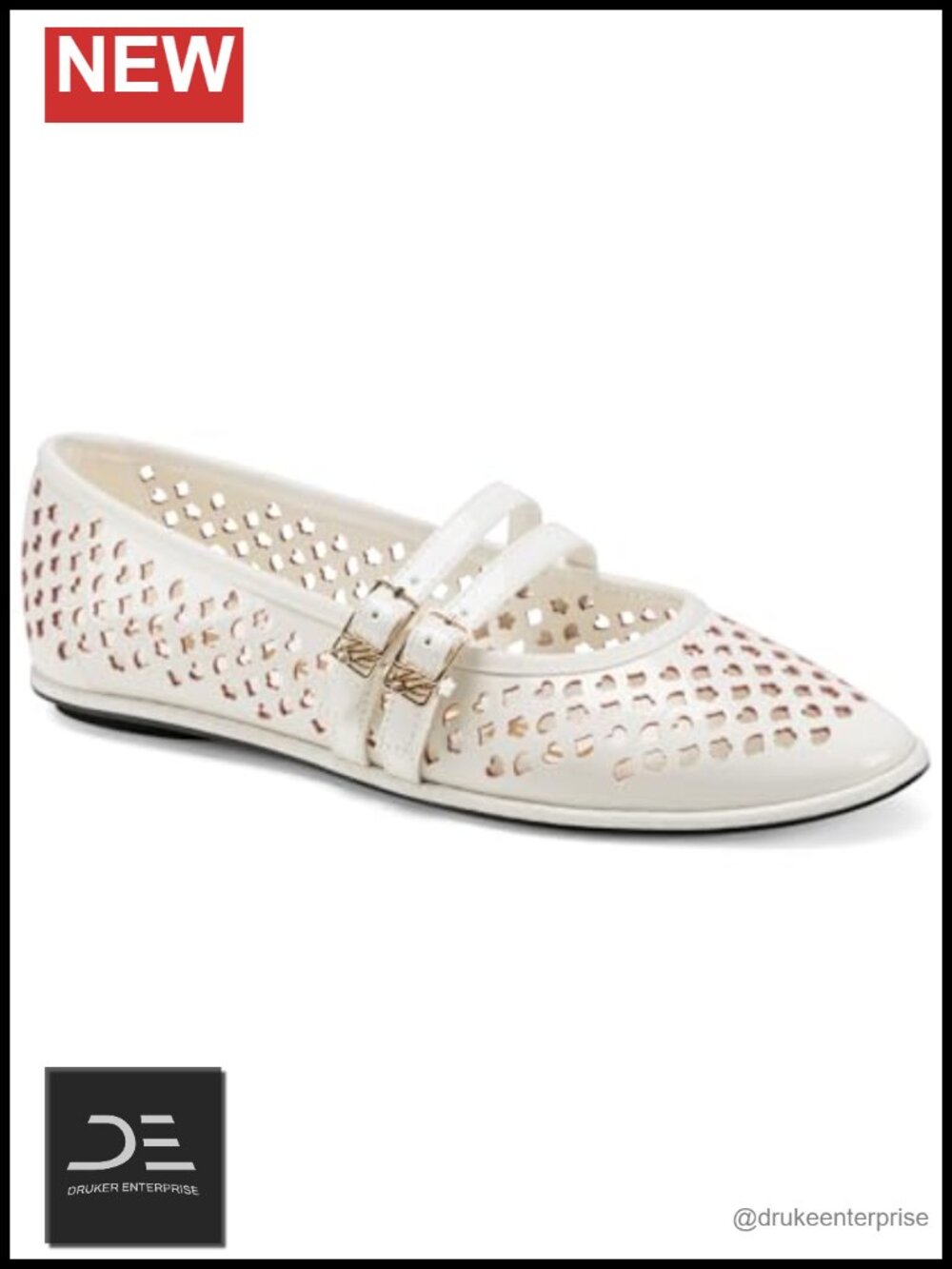Mary Jane Flat Heeled Dressy Sleek Polished Party Shoes for Women